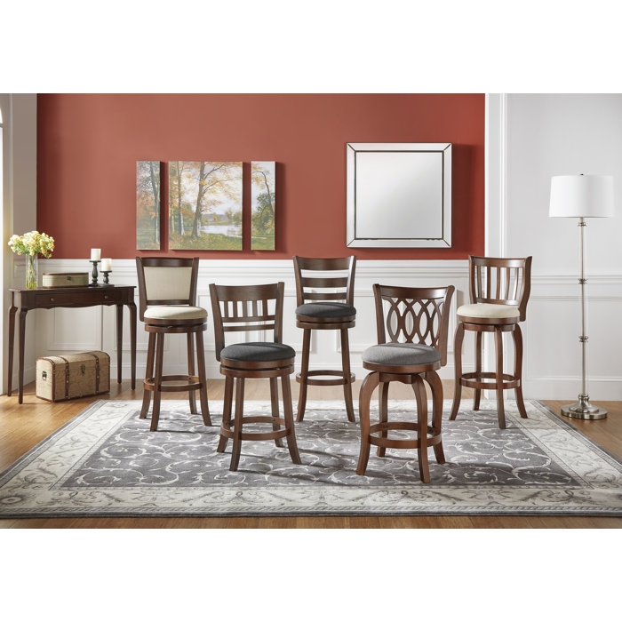 Andover Mills™ Leda Swivel Bar & Counter Stool & Reviews Wayfair